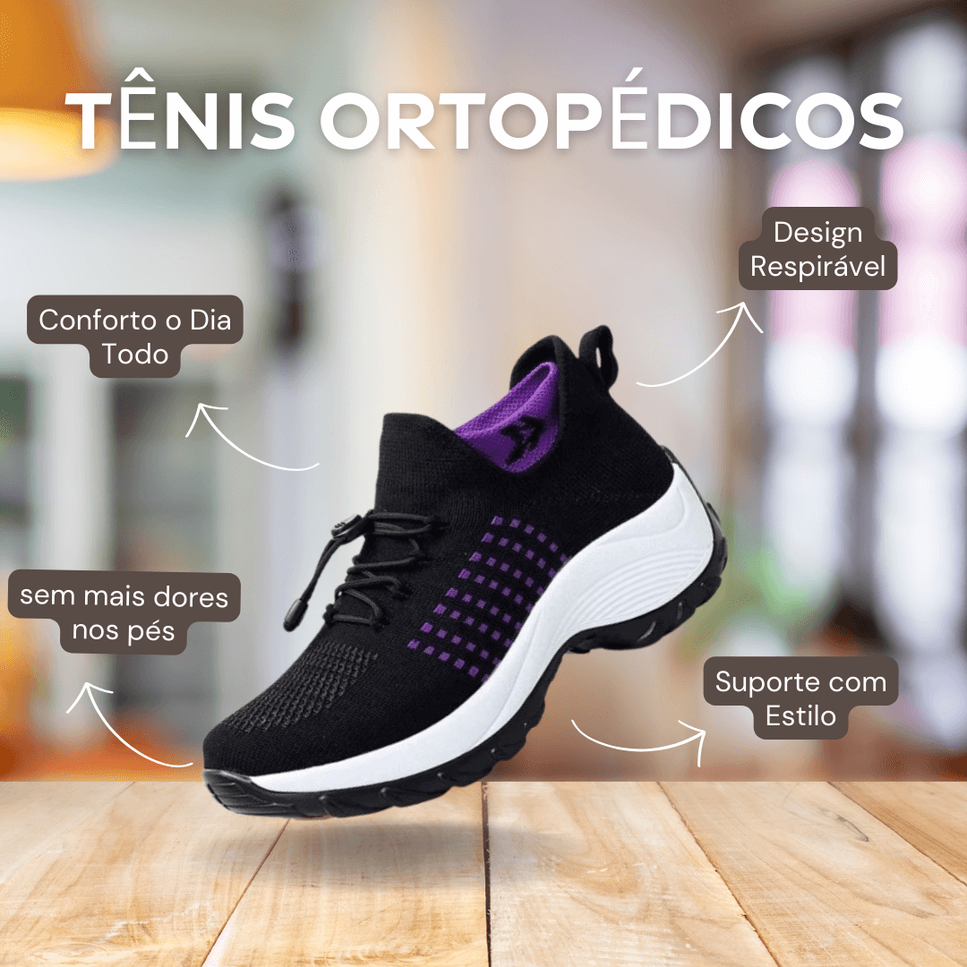 Ténis ortopédicos femininos